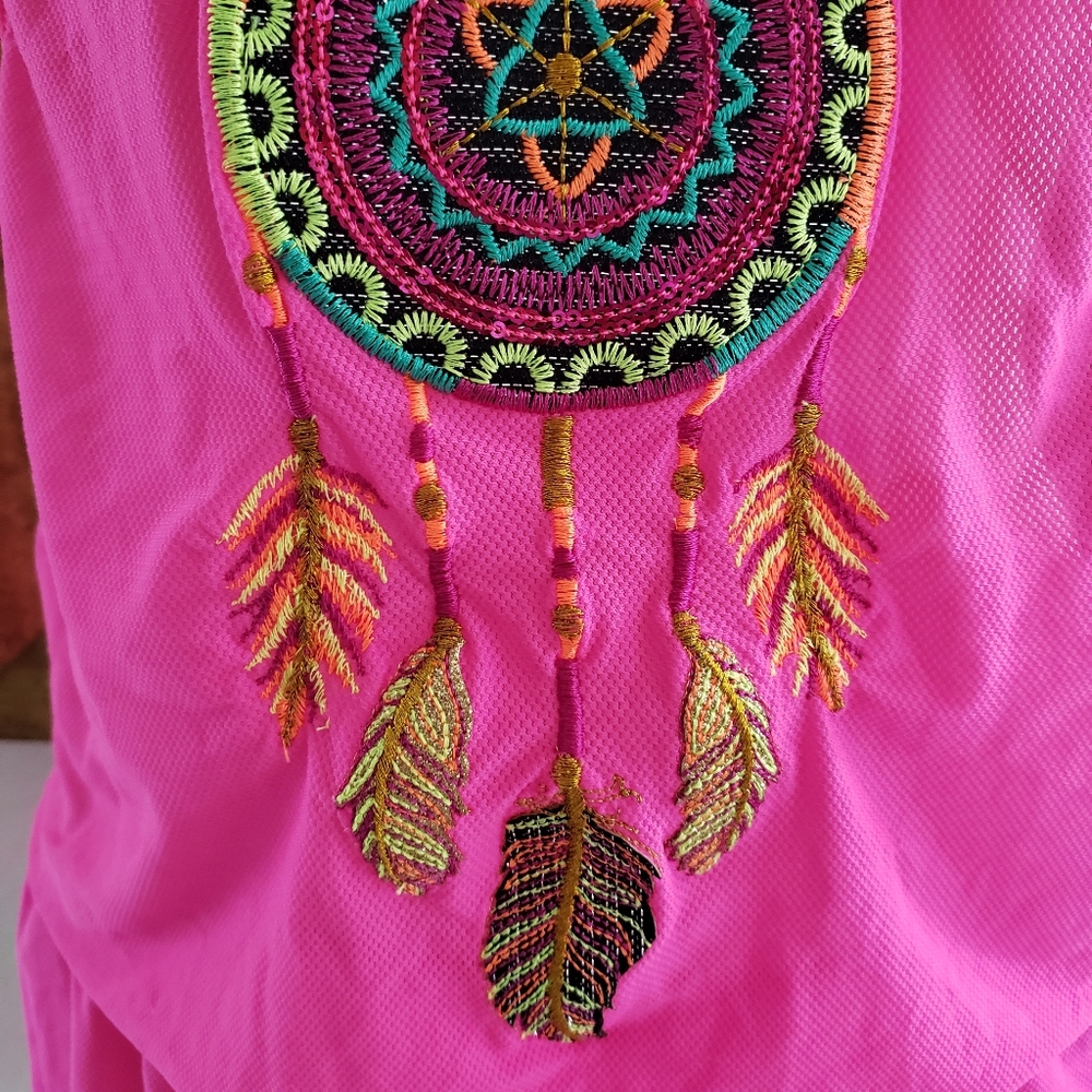 Lateen Style Hot Pink Coverup - Picture 6 of 17